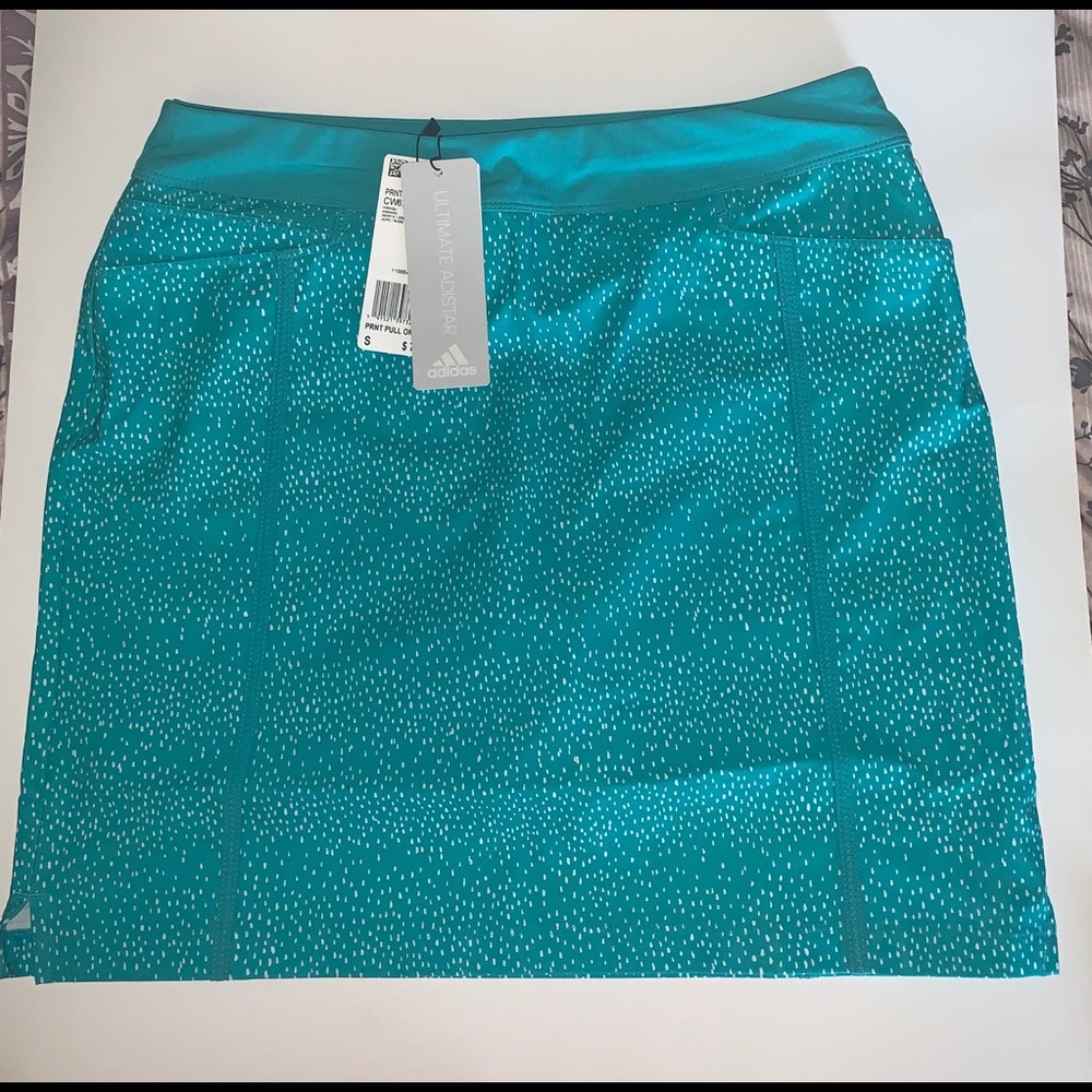 Adidas Golf Women’s Adistar Skort Aqua Medium NWT